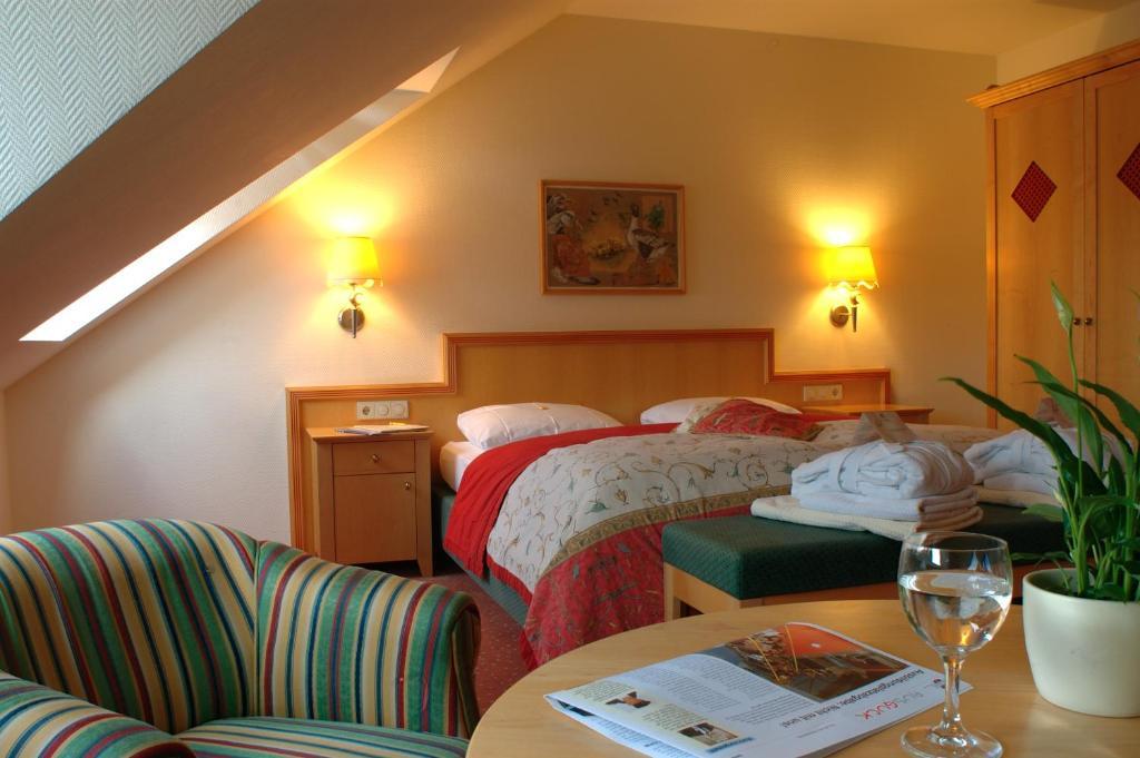 בורקום Inselhotel Vierjahreszeiten חדר תמונה