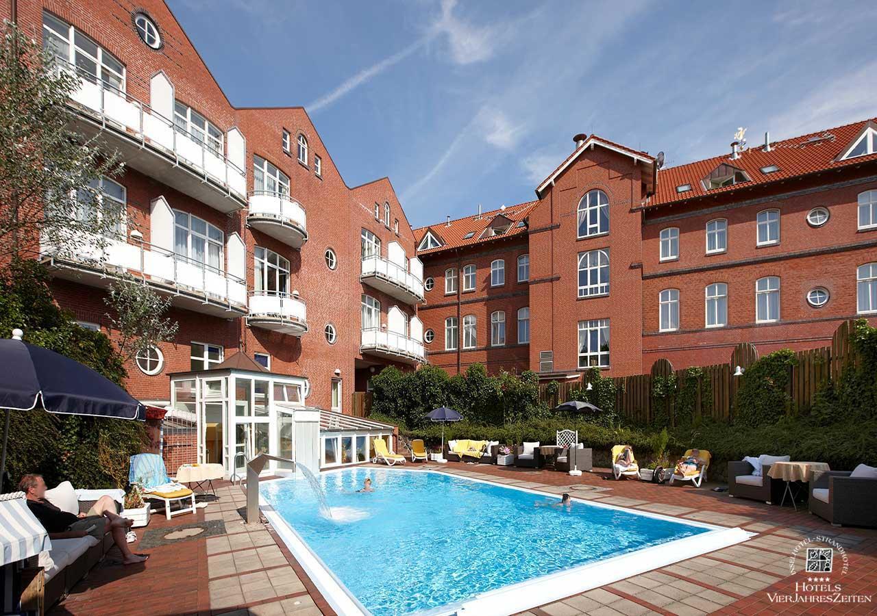 בורקום Inselhotel Vierjahreszeiten מראה חיצוני תמונה